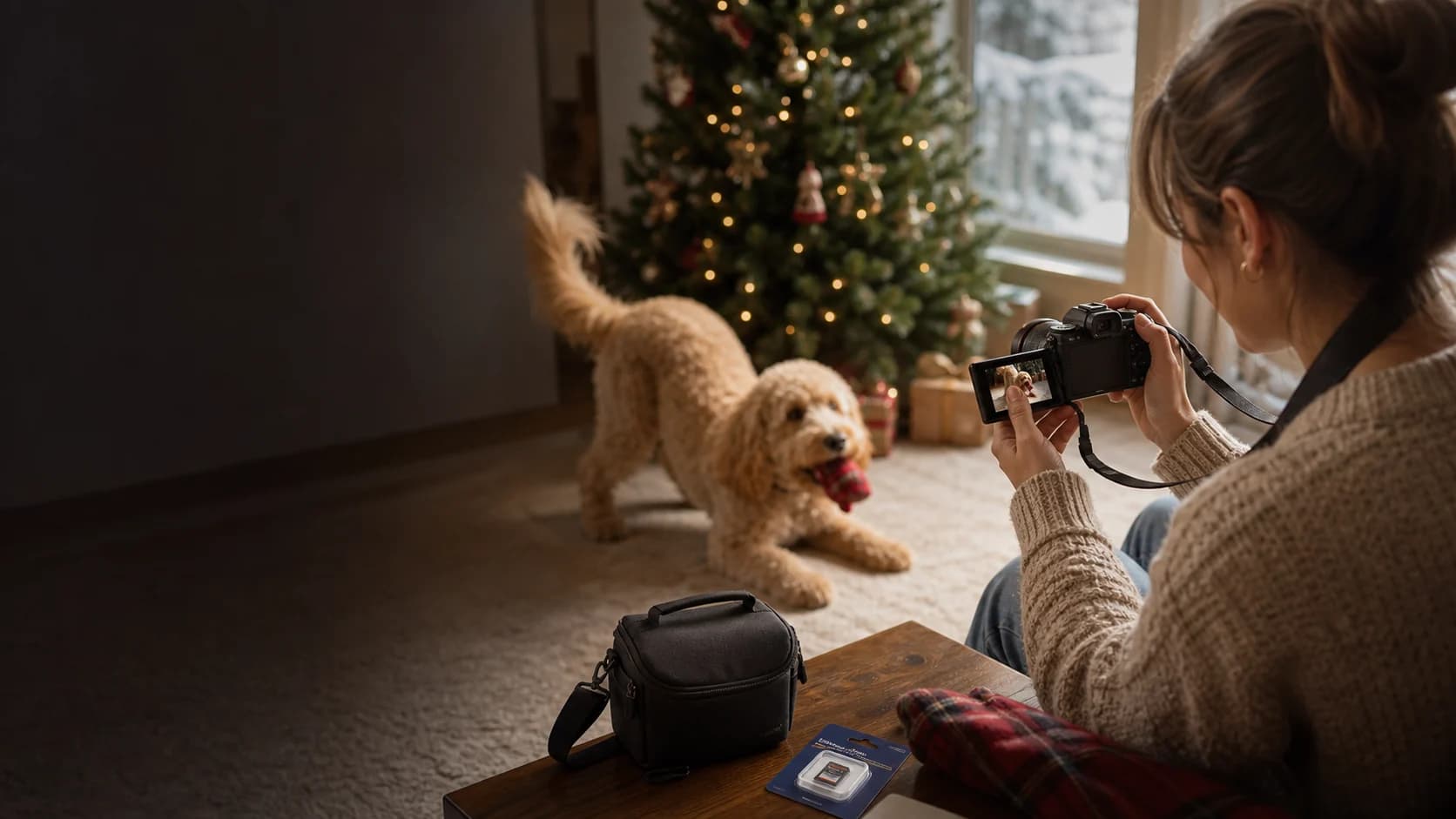 Representative generic mirrorless camera being used for a first photography outing
